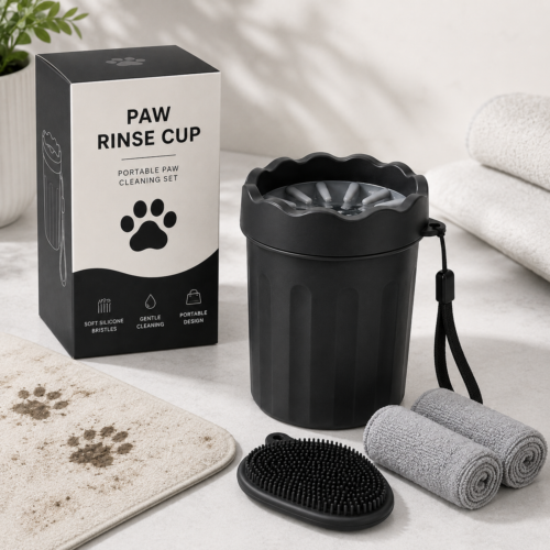 Portable Paw Rinse Cleaning Cup Set