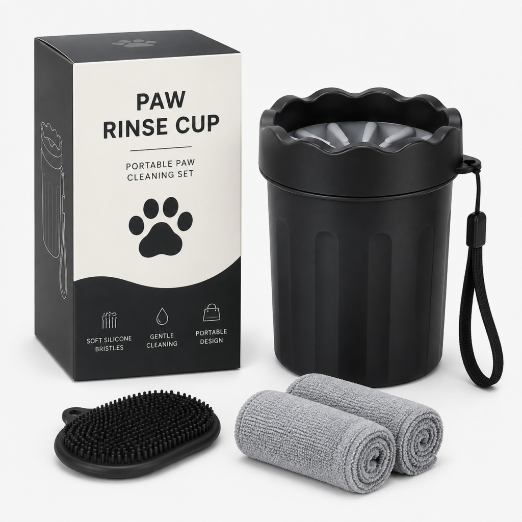 Portable Paw Rinse Cleaning Cup Set
