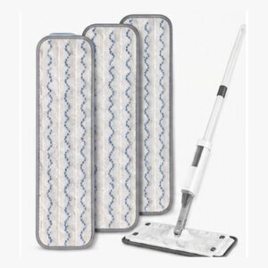 flat-spray-mop-4-washable-pads_main.jpg Flat Spray Mop with 4 Washable Microfiber Pads